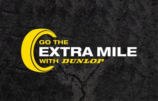 Dunlop Go The Extra Mile campaign logo